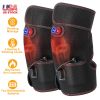 1Pair Heated Knee Massage Wrap Electric Vibration Wrap Warmer For Joint Pain Relief Arthritis
W/ Wormwood Bags