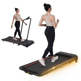 NEW Folding Walking Pad Under Desk Treadmill for Home Office -2.5HP Walking Treadmill With Incline 0.5-7.5MPH 265LBS Capacity Treadmill for Walki