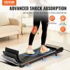 Walking Pad, Under Desk Treadmill with Incline, Working Walking Jogging Machine for Home Office, 265 Lbs Capacity 2.5HP Portable Walking Pad