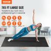 Exercise Mat, Non Slip High Density Premium Yoga Mat, Exercise Yoga Mat for Men & Women, Fitness & Exercise Mat with Bag & Carry Strap