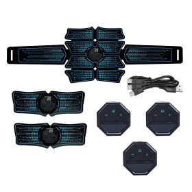 Muscle Stimulator Abdominal Toning Belt ABS Training Fitness Equipment Waist Trimmer Belt Muscle Toner with 10 Modes 20 Intensity Levels for Men Woman