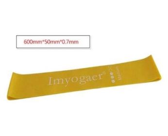 Gym Fitness Resistance Bands for Yoga Stretch Pull Up Assist Bands (Option: Yellow)