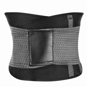 U-Shaped Slimming Waist Belt Body Abdominal Shapewear Sport Tummy Cincher Bands Office Ladies Postpartum Mothers (Option: 2Xl_Black)