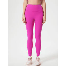 JupiterGear Wide Waistband Leggings (Color: Fuchsia Pink, size: 6)