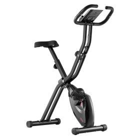 VEVOR Folding Exercise Bike, Foldable Fitness Stationary Bike, Adjustable Magnetic Resistance Stationary Bike (Adjustable Exercise Modes: 1 Adjustment Mode)